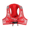 Barker's Bowtique Harnesses Red / XXS EZ Reflective Royal Elegance Harness Dog Vest
