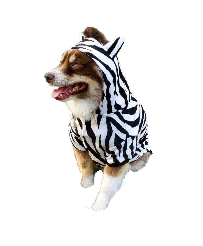 Zebra Halloween Dress Up Pet Costume