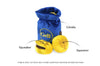 Play Pet Brands dog toys Paw-nukkah Gelt-y Treats Plush Squeaky Hanukkah Holiday Dog Toy Set - 3 Pc