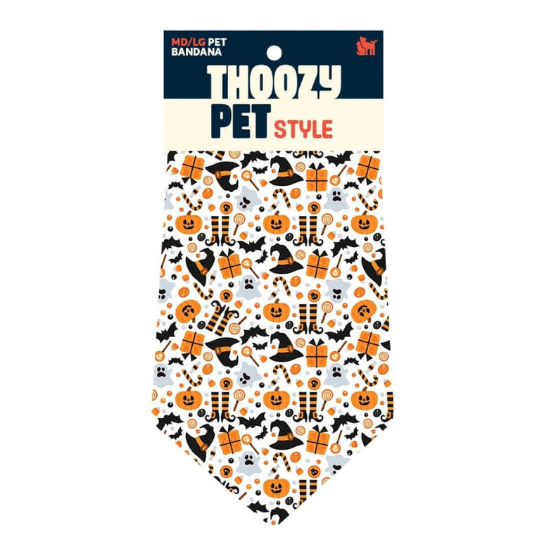 Thoozy Bandanas Fright & Delight Halloween Dog Bandana -XS / SM