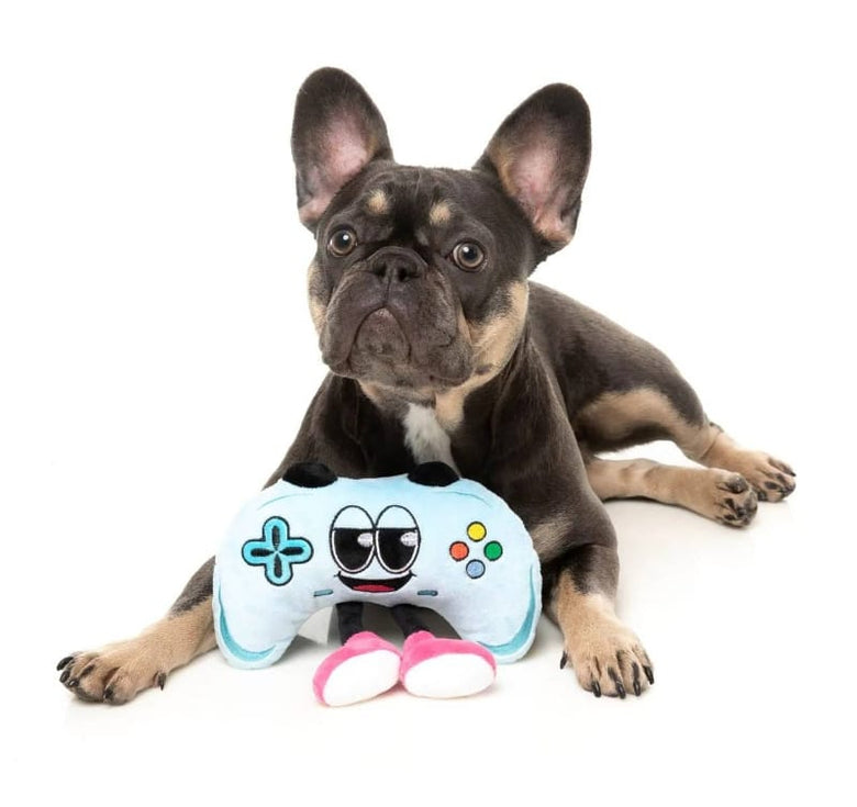 FuzzYard dog toys Gamezy Fun Controller Plush Squeak Dog Toy