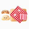 Hugsmart Products Inc dog toys Charcuterie Board Interactive Plush Dog Toy