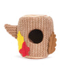 Hugsmart Products Inc dog toys Autumn Woofs Acorn Tree Interactive Plush Burrow Dog Toy Set - 3 Pc