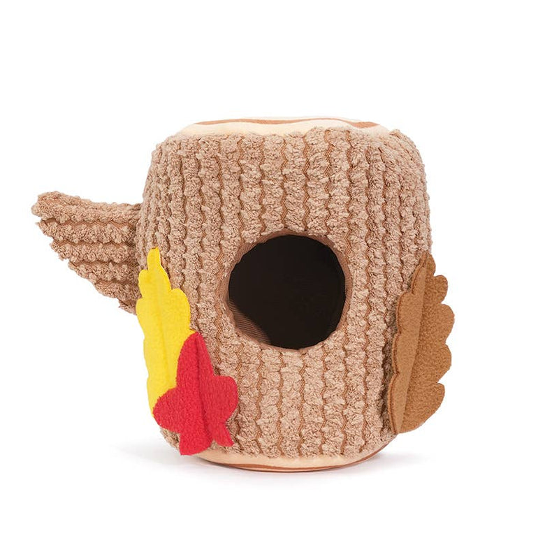 Hugsmart Products Inc dog toys Autumn Woofs Acorn Tree Interactive Plush Burrow Dog Toy Set - 3 Pc