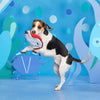 BARK dog toys Sting Crosby the Ray Red Plush Squeaky Rope Dog Toy