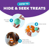 Outward Hound dog toys Big Mouthz Plush Clown Fish Orange Interactive Puzzle Dog Toy