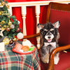 Hugsmart Products Inc dog toys Happy Woofmas Christmas Dinner Interactive Plush Dog Toy Set - 4 Pc