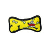 Tuffy Dog Toys - VIP Products dog toys Tuffy Jr Bone Yellow & Ring Red Paw Durable Tough Dog Toy Set - 2 Pc