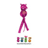 Kong dog toys Wubba Friends Hot Pink Ballistic Tug Dog Toy