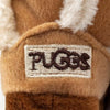 Haute Diggity Dog Toys Pugg Boot Plush Squeak Dog Toy