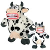 VIP Products/Tuffy dog toys Jr Mighty Angry Animal Series Cow Durable Tough Dog Toy - Jr Size