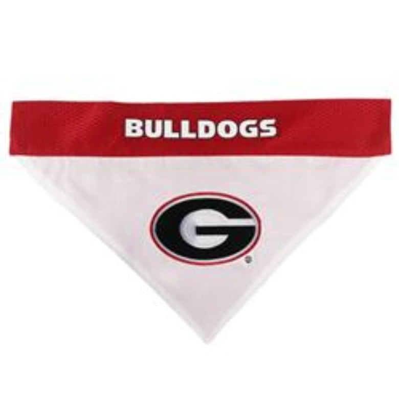 Pets First Bandanas Georgia Bulldogs Reversible Pet Bandana - 3 Sizes
