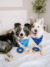 ZippyPaws dog toys Hanukkah Miniz Donutz Holiday Squeaky Dog Toy Set - 3 Pack