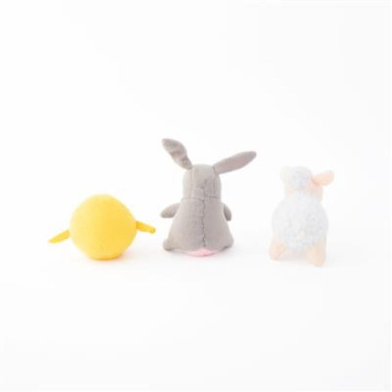 Zippypaws dog toys Easter Miniz Friends Plush Dog Toy Set - 3 Pk