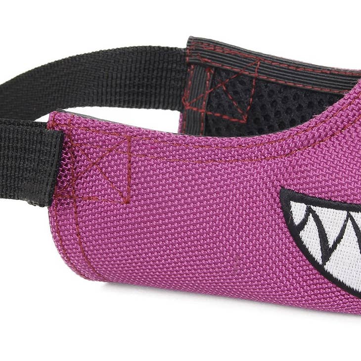 Pet Life Muzzle SM / Prple Pet Life - Pet Life Fumigation Adjustable Designer Dog Muzzle