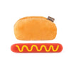 P.L.A.Y. Pet Lifestyle and You Dog Toys American Classic Hot Diggy Dog Interactive Plush Squeaky Dog Toy - 2 Pc