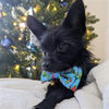 Huxley & Kent Bow Tie Christmas Trees Holiday Pet Bow Tie - SM