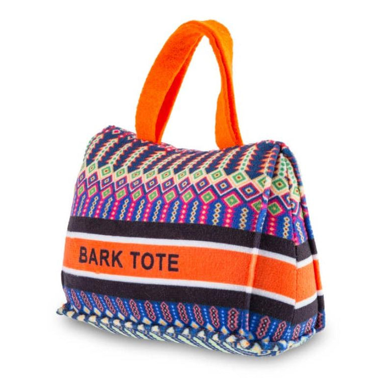 Haute Diggity Dog dog toys Dog-ior Bark Tote Plush Squeak Dog Toy