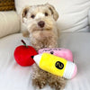 TONBO dog toys Teacher's Pet Combo Toy Set of 3 - Dog Toys - Pencil, Apple, Eraser