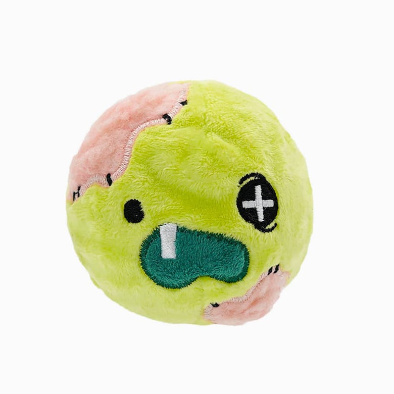 Hugsmart Products Inc dog toys Howloween Night Zombie Ball Dog Toy