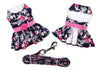 Doggie Design DRESSES Moonlight Sails Dog Harness Dress with Matching Leash