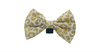 Mina + Pup Bow Tie You're So Golden Leopard Gold Bow Tie Dog Collar Attachment