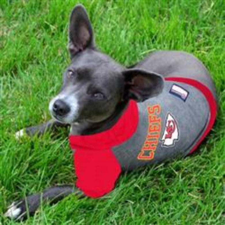 Pets First Tee's Kansas City Chiefs Hoody Dog Tee