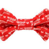 Pearhead, Inc. Bow Ties Valentine's Woof You Red Bowtie Pet Collar Attachment - Size XS/S