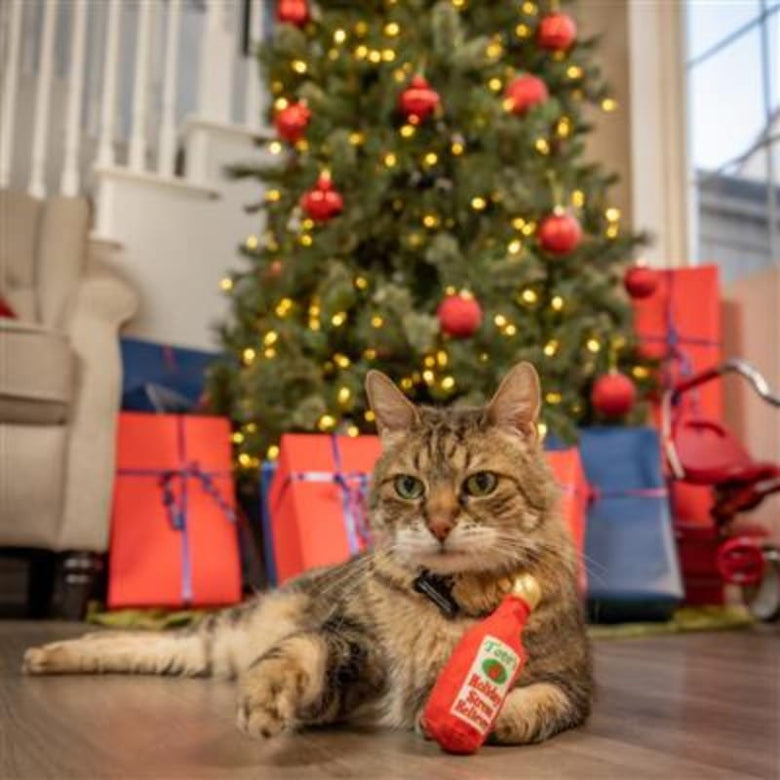 Huxley & Kent Cat Toys Toto's Holiday Stress Reliever Cat Toy