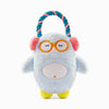 Hugsmart Products Inc Dog Toys Melody Bros Penguin Rope Plush Squeak Dog Toy