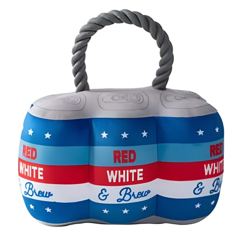 Pet Shop by Fringe Studio dog toys Star Spangled Plush Dog Toy