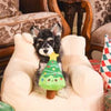 HugSmart Pet dog toys Happy Woofmas Christmas Tree Plush Dog Toy