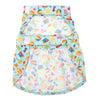 The Worthy Dog DRESSES Life's a Beach Blue with Orange Bow Summer Dog Dress