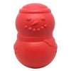 SodaPup dog toys Rubber Christmas Snowman Red Large Dog Toy