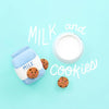 Zippypaws dog toys Milk & Cookies Plush Interactive Dog Toy