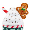 Starbarks Ginger Bark Latte Christmas Holiday Plush Squeaky Dog Toy