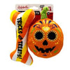 Huxley & Kent dog toys Tricks for Treats Pumpkin Tiny Tuff Dog Toy - 2 pcs