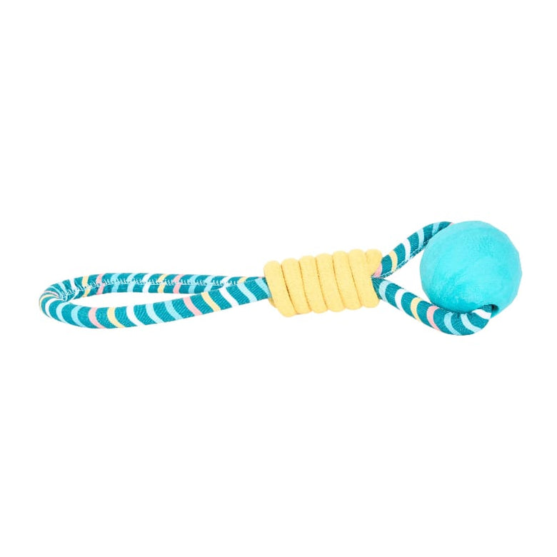 ZippyPaws dog toys Razzle Rope Tugger Ball Dog Toy