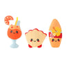 HugSmart Pet dog toys Beach Daze Beach Party Dog Toys - 3 Pc