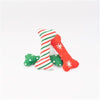 Zippypaws dog toys Holiday Patterned Bones Dog Toy - 3 pack Dog Toy