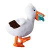 PetShop by Fringe Studio dog toys Lunch Break Seagull with Fish Crinkle Squeak Plush Dog Toy