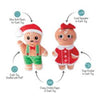 Pet Shop by Fringe Studio dog toys Here They Crumb Gingerbread Holiday Plush Squeak Dog Toy Set - 2 pc
