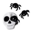 PetShop by Fringe Studio dog toys Skull with Spiders Hide & Seek Interactive Plush Dog Toy - 4 Pc
