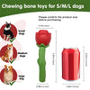 TM - YM PET dog toys Durable Rubber Red Rose Flower Squeaker Chew Dog Toy