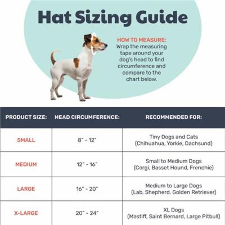 Huxley & Kent Dog Apparel Turkey Tester Dog Hat