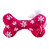 Puppermint Bone Original (Merry Christmas) Plush Squeaky Holiday Dog Toy