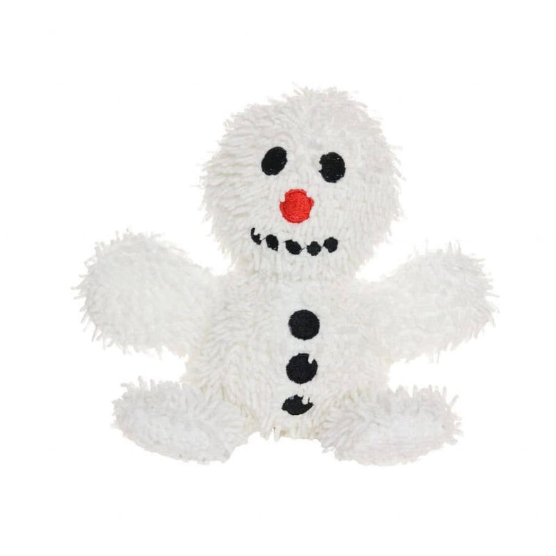 Tuffy Dog Toys - VIP Products dog toys Christmas Winter Mighty Microfiber Ball Snowman Holiday Squeaky Dog Toy