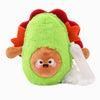 Hugsmart Products Inc dog toys Autumn Tailz Turkey Avocado Plush Dog Toy