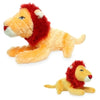 VIP Products/Tuffy dog toys Jr Mighty Safari Series Lion Durable Dog Toy - Jr Size
