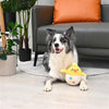 Hugsmart Products Inc Dog Toys Hoppin' Easter Baby Chick in Egg Spring Flowers Plush Squeak Dog Toy